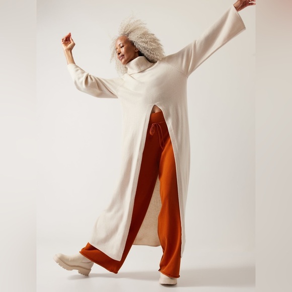 Athleta x Alicia Keys Free To Roam Wool/Cashmere Tunic - Picture 1 of 14